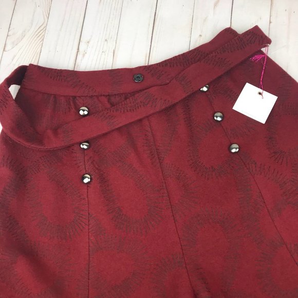 Italian Wool Blend High Waist Pinup Shorts Rocker Sailor Shorts Size Small - Picture 3 of 14